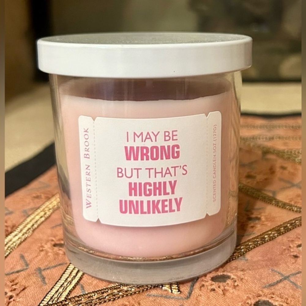 Western Brook Roseberry & Rice Milk Scented Candle 4.5oz